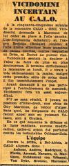 sport VICIDOMINI INCERTAIN AU CALO1